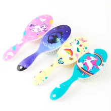 Unicorn Animal Anti-static Hair Brush Massage Comb Shower Wet Detangle Hair Brush Salon Hair Styling Tools Four Colors Unicorn Animal Anti-static Hair Brush Massage Comb Shower Wet Detangle Hair Brush Salon Hair Styling Tools Four Colors