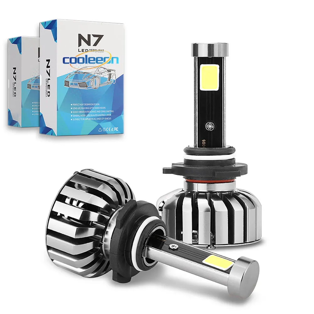 Cooleeon Super Bright H4 LED Car Headlights Fog Lights Bulb 8000LM 80W