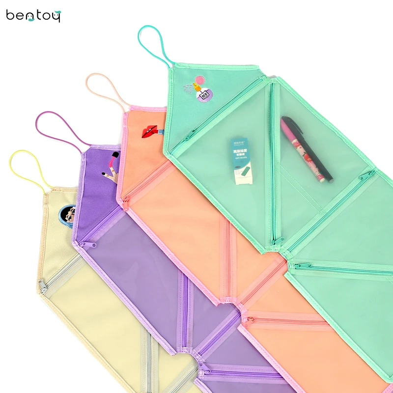 

Large Folding Wall Hanging Canvas Cosmetic Make Up Brush Storage Organizer Travel Toiletry Wash Kits Organizer Bag Pouch