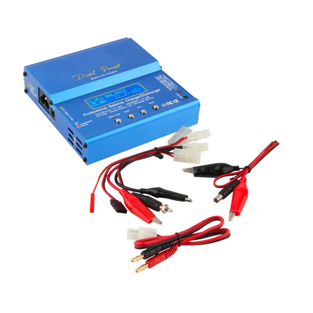 IMAX B6 AC B6AC Lipo NiMH 3S/4S RC балансирующее зарядное устройство + вилка EU/US/UK/AU провод