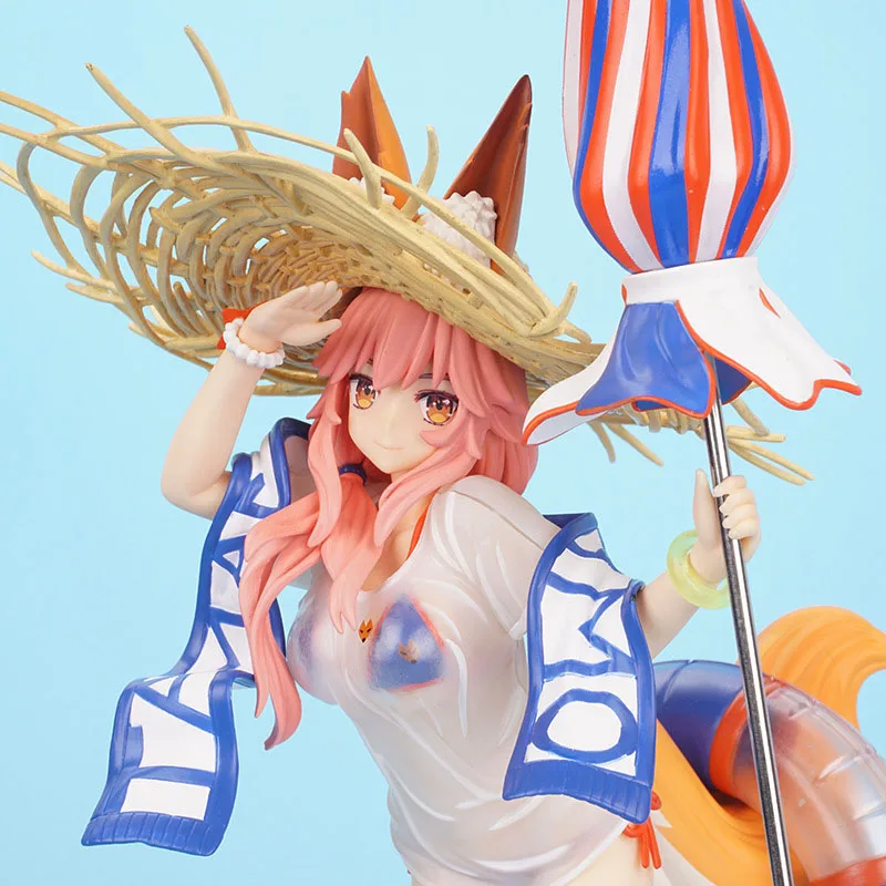 Japan Anime About 38 cm Fate/Grand Order Tamamo no Mae PVC Material Models Action Figure Body Doll Toys For Kids | Игрушки и хобби