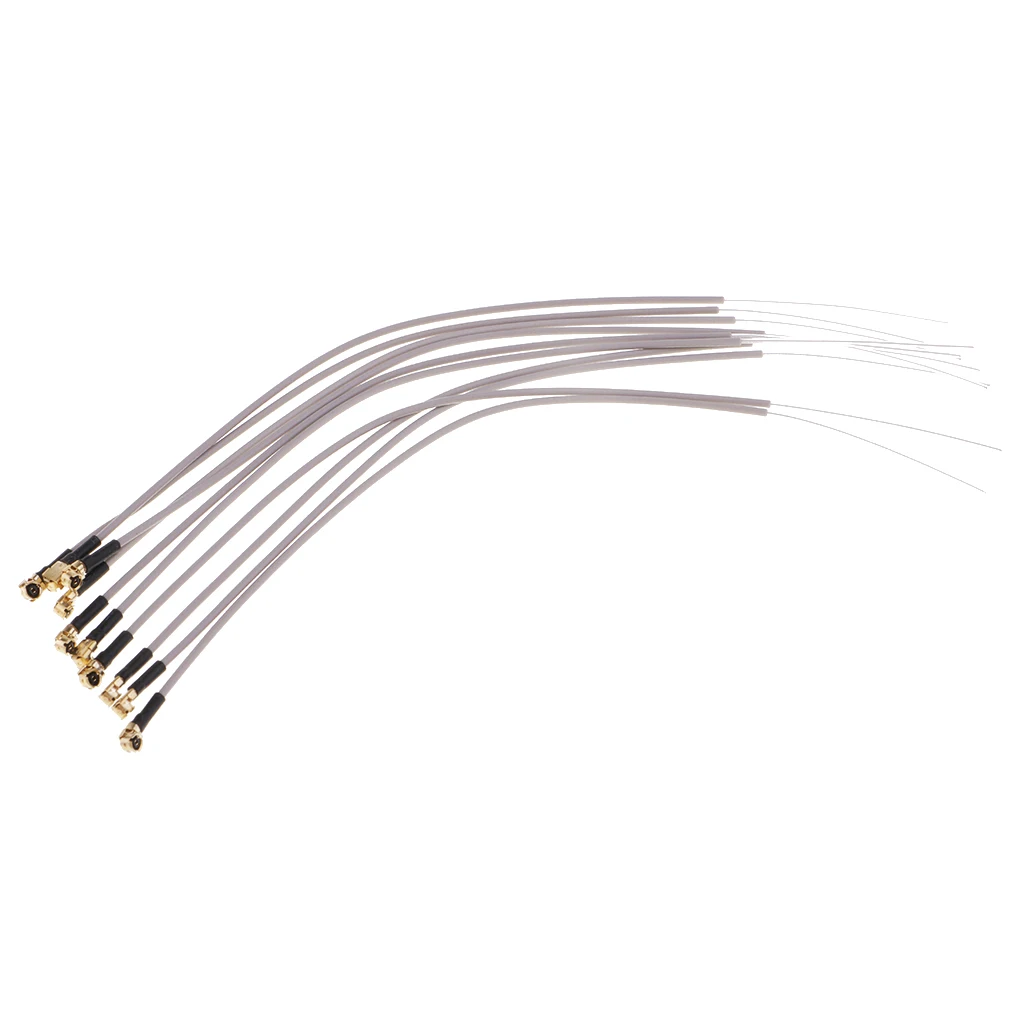 2.4G 1.5dBi RG-113 Wifi Antenna IPEX Connector for FPV RC Drone, Set of 10