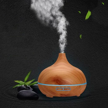 

300ml Essential Oil Aroma Diffuser Aromatherapy LED Ultrasonic Liquid Air Fresheners US Plug