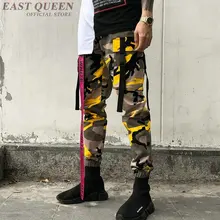 Брюки-карго Штаны Военный стиль для мужчин мужской harajuku Камуфляж штаны-шаровары мужчин FF1183