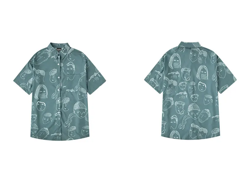 Vintage Comic Beach Shirts 2