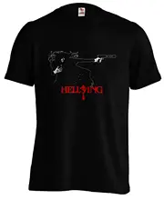 Hellsing Alucard Vampire Helsing Anime Manga T shirt Tee New T Shirts Funny Tops Tee New Unisex Funny Tops hellsing alucard cosplay red mens hellsing cosplay costume