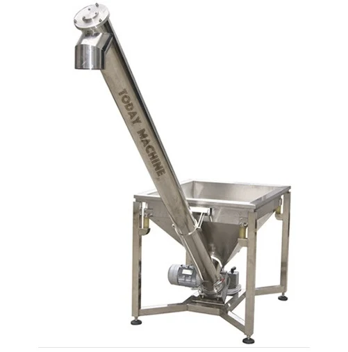 Rice powder milk inclined screw conveyor / auger elevator /spiral conveyer Rice powder milk inclined screw conveyor / auger elevator /spiral conveyer