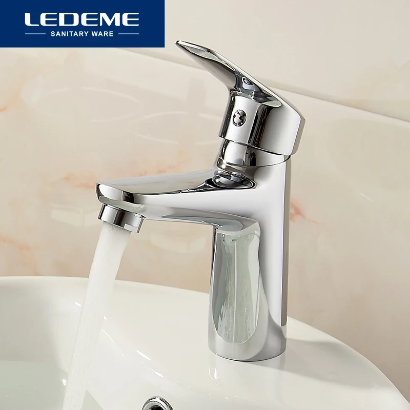 LEDEME Basin Faucet 1 set Brass boby Bathroom