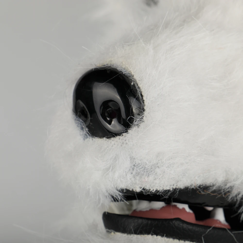 Cosplay Latex Mask Carnival Prop Costume Masks Adult Animal White Dog Mask Cosplay Halloween Party (12)