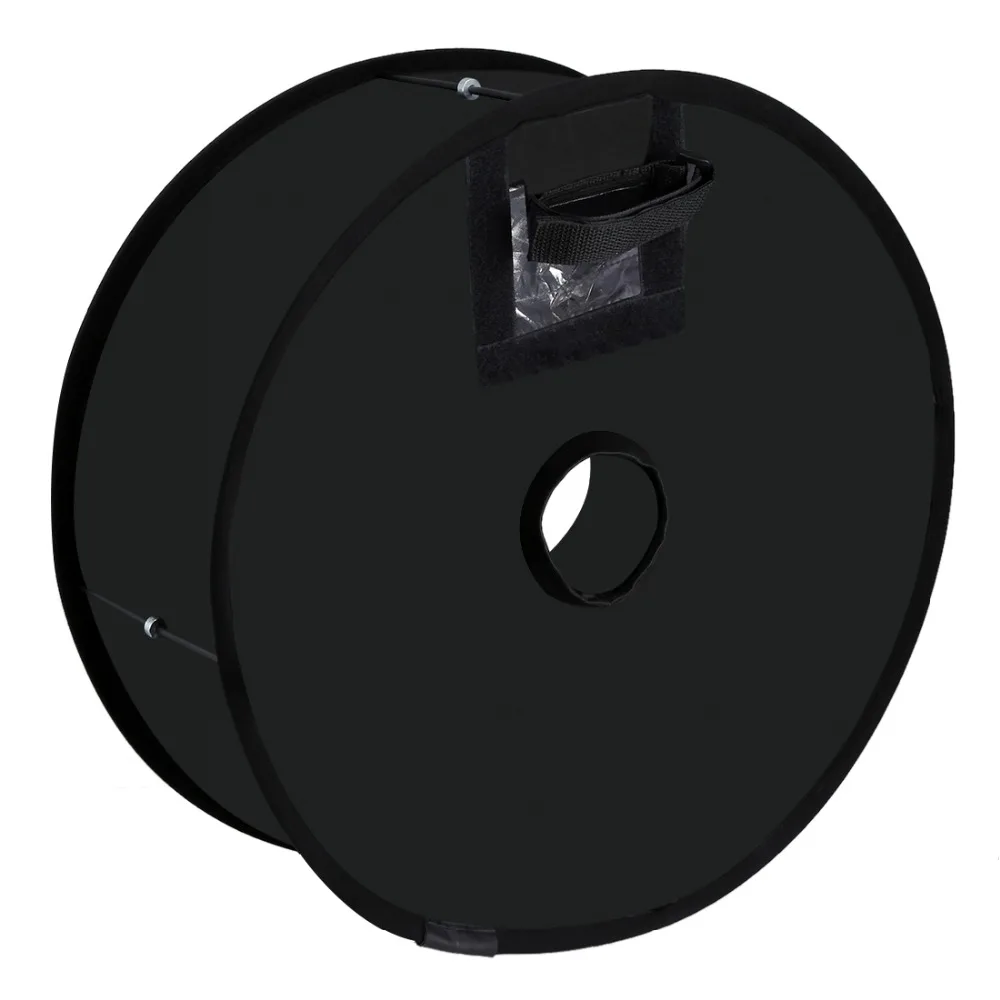 Goedkoop Flash Light Opvouwbare Diffuser Voor Camera 45 cm Ronde Stijl Macro Portret Foto Softbox SpeedLite Camera Diffuser