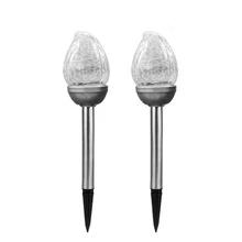 Новейший светодиодный светильник на солнечной батарее, яркий светильник для улицы, Точечный светильник, садовый ландшафтный светильник, треснутый светильник для газона