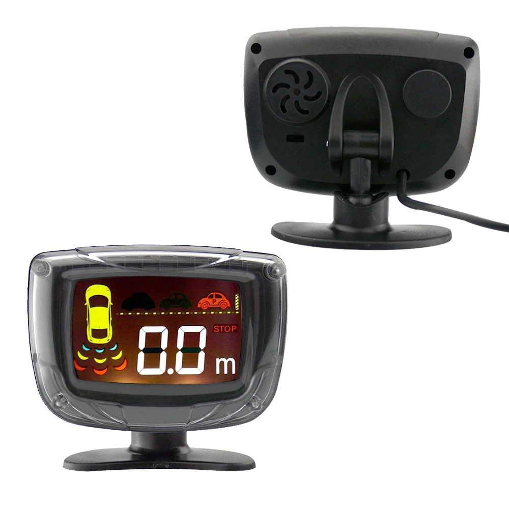 OkeyTech Auto Parktronic Car Parking Sensor 4/8 Radar Detector Reverse Backup Rear Monitor System LED Display parking Assistance