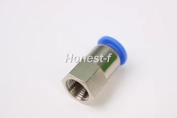 

Pneumatic Push to Connect Joint 1/4" OD Tube x 1/8" NPT Straight Female Fitting