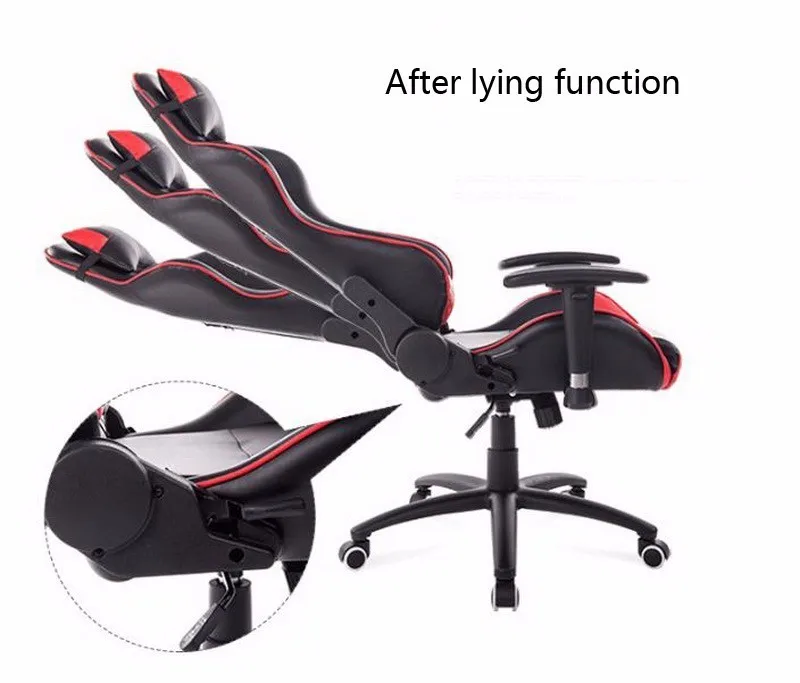 L350108/Домашней игровой стул/компьютерные кресла/Эргономичный cortex/360 градусов вращения/регулировка высоты/кожа материалы/