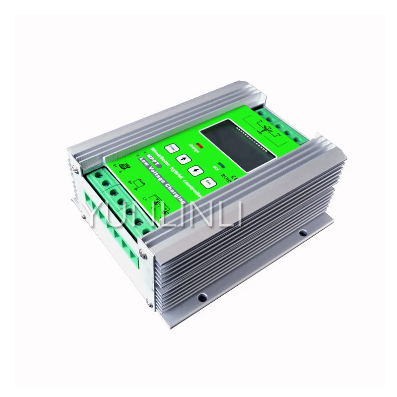 Controlador de carga híbrida Solar eólica, 600W, 24V, cargador de turbina eólica JW2460|Controlador CNC| - AliExpress