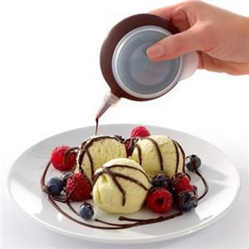 FILBAKE Hot Sets Bakery Silicone Cake Muffin Macaroon Macaron Piping icing Baking Tool Pot 4 Nozzles Set Kitchen Cake Tools