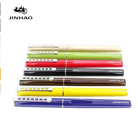 Ручка перьевая jinhao с серебряным зажимом 0 5 мм 1 шт.|Перьевые ручки| |