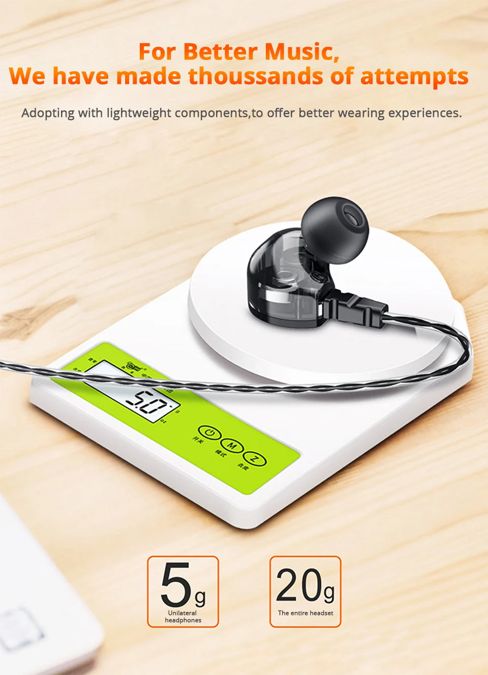 In Ear Sport Earphones Earbuds Dynamic Drivers Headset Wired Earphone For Phone Stereo Mic Dual Driver Earphone With Microphone (11)