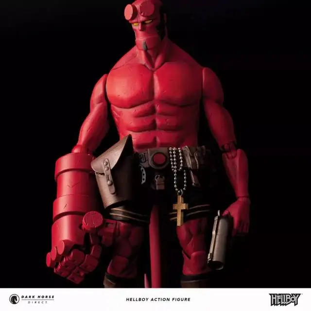 Hellboy Devil 100 игрушки 1/12 масштаб BJD совместный подвижный с настоящей тканью ПВХ фигурка модель игрушки