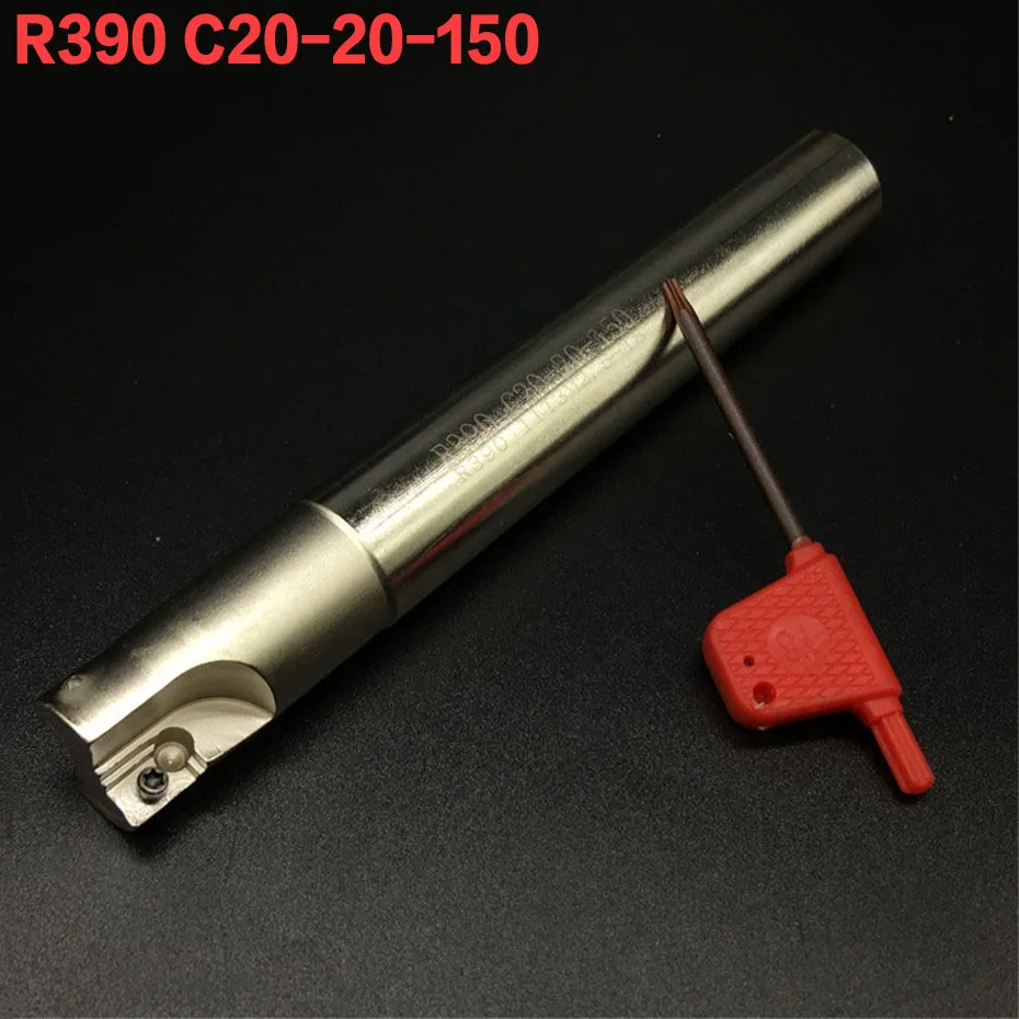 

R390 C20 20 150 20mm 150Long Milling Cutter Holder R390 11T308 Roughing Pocket Sloot Plung Shoulder Copy milling