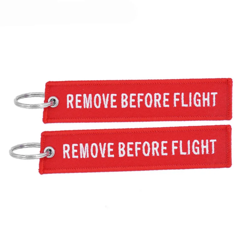 REMOVE-BEFORE-FLIGHT-Fashion-Key-Chain-Jewelry-Aviation-Gifts-for-Men-and-Women-Red-with-White (1)