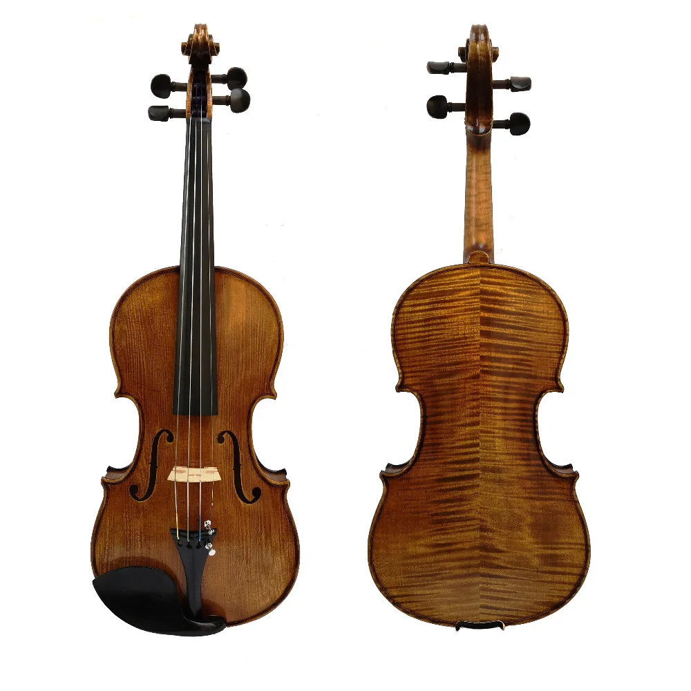 Копия Stradivarius 1715 ручной работы масло лак скрипка+ углеродного волокна лук пены чехол violon SK512
