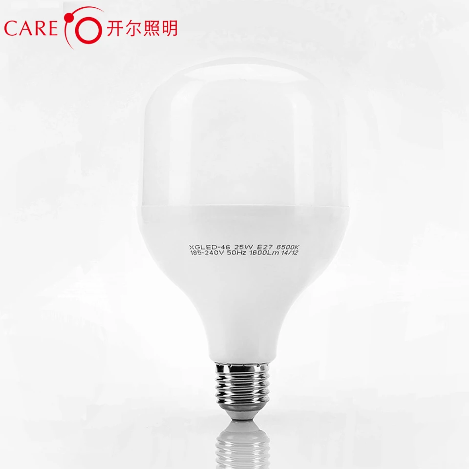 

Care LED Light Bulbs Large Column Light Bulbs Plus Size 25W 35W 45W E27 LED Bulbs White Light Garden/Square Lamp