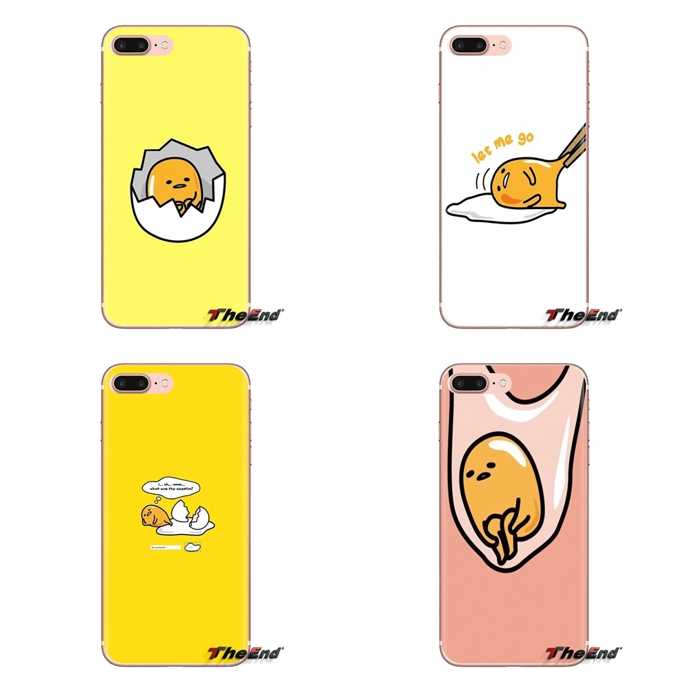 Мягкие прозрачные чехлы для Huawei Mate Honor 4C 5C 5X6X7 7A 7C 8 9 10 8C 8X20 Lite Pro cute gudetama lazy egg |