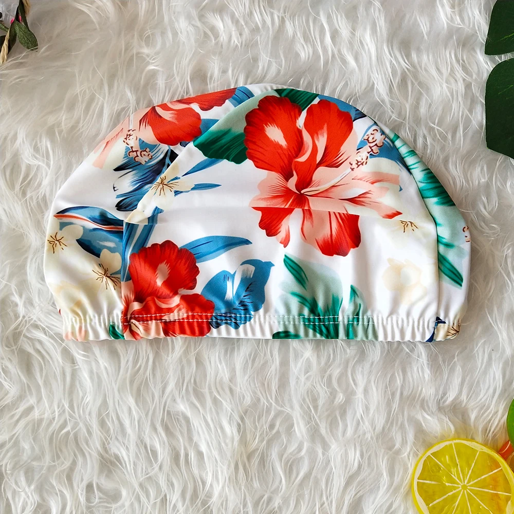 8 Colors Random Swimming Caps For Pool Cute Adult Print Flower Swim Badmuts Waterproof Protect Ears Long Hair Boy Girl Sports 8 Colors Random Swimming Caps For Pool Cute Adult Print Flower Swim Badmuts Waterproof Protect Ears Long Hair Boy Girl Sports