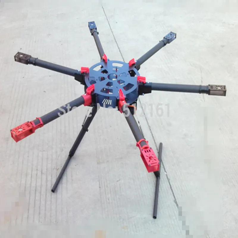 

WST WS900 Folding umbrella hexacopter FPV drones Carbon fiber frame kit for Aerial UAV