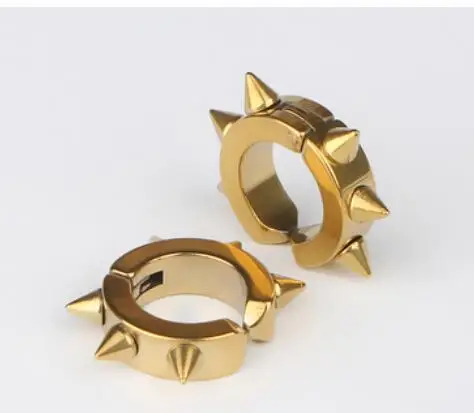 Круглые магнитные зажимные серьги Клипсы из титановой стали 2 шт.|ear jewelry|stud