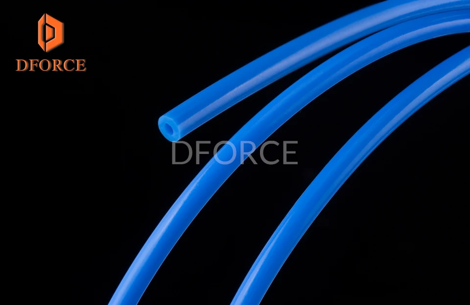 Dforce синяя PTFE трубка тефлонто tl-фидер hotend RepRap росток Боуден экструдер 1,75 мм нити ID1.9mmOD4mm Capricornus