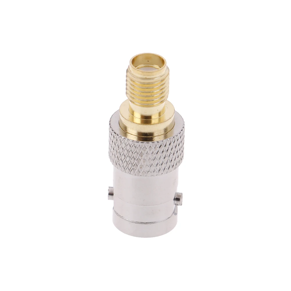 BNC Female Plug To SMA Female Jack Antenna Adapter Copper Connector Converting BNC-F To SMA-F Adapter Of Antenna