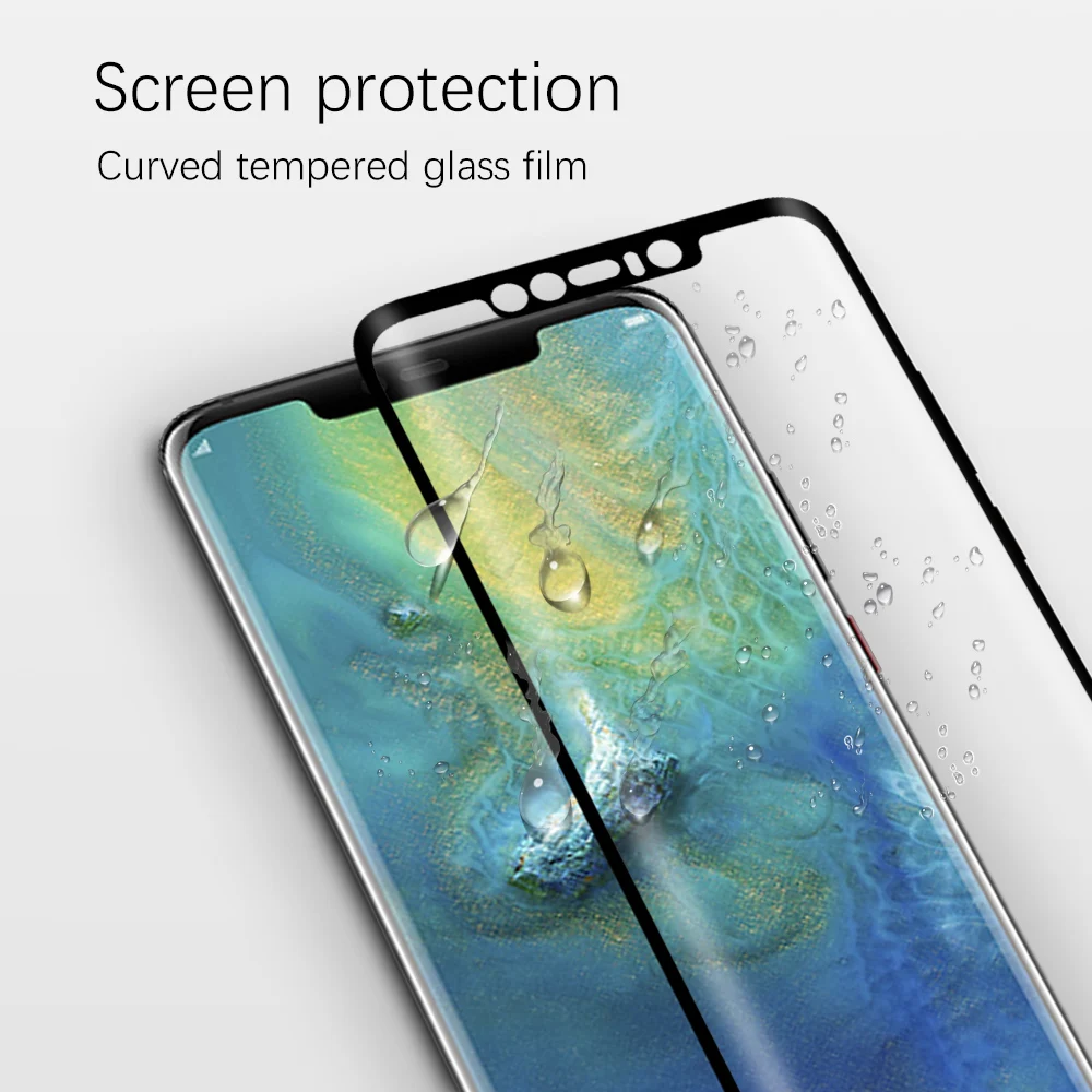 NYFundas 9H Защитное стекло для экрана Huawei Mate20 Lite Pro 3D полное покрытие закаленное