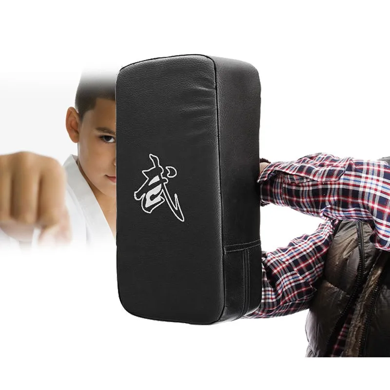 

Karate Punching Bag Sand Taekwondo Boxing Kicking punching Pad PU Leather Training Gear Sanda Fighting Muay Thai Foot Target