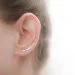 Серьги PINJEAS Ear Climber, 5 шт., серьги handmadeClip, гусеничный стержень, шпильки, свист, oorbellen, минималистичные манжеты, подарок