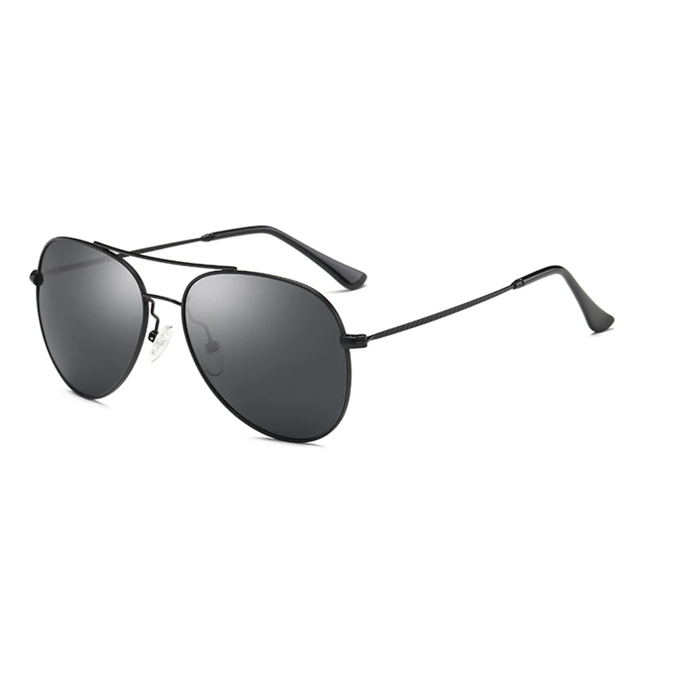 ELITERA, фирменный дизайн, мужские классические солнцезащитные очки, поляризационные, мужские очки для вождения, рыбалки, солнцезащитные очки для мужчин, Oculos Gafas - Цвет линз: black gray