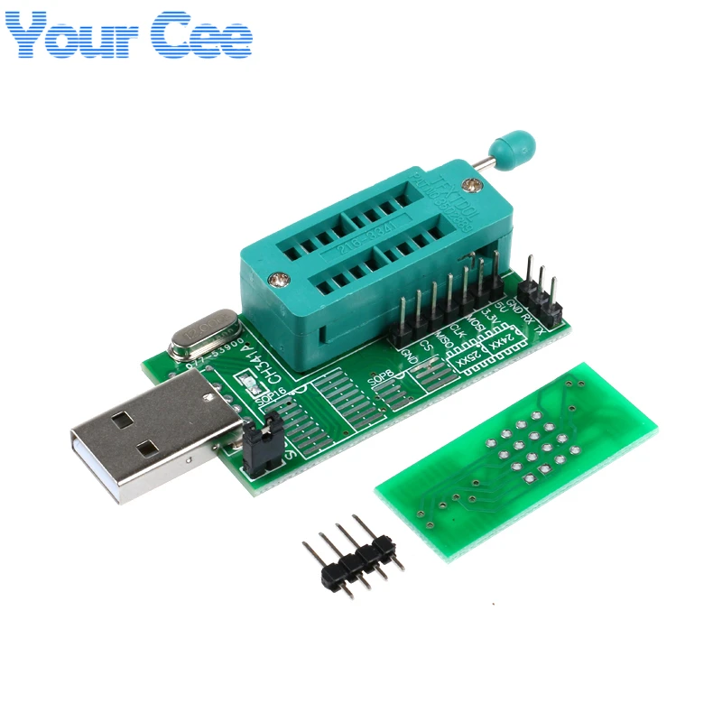 

DIY Kit Parts CH341A 24 25 Series EEPROM Flash BIOS DVD USB Multi-Function Programmer