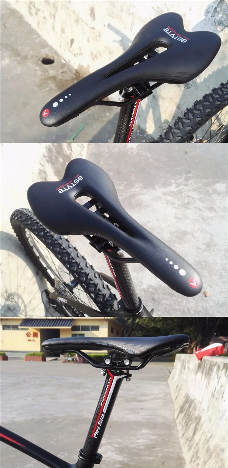 Губка с эффектом памяти) Комфорт Ma On Shan горный велосипед для езды на велосипеде седла противоскользящая Подушка велосипедное седло/седло