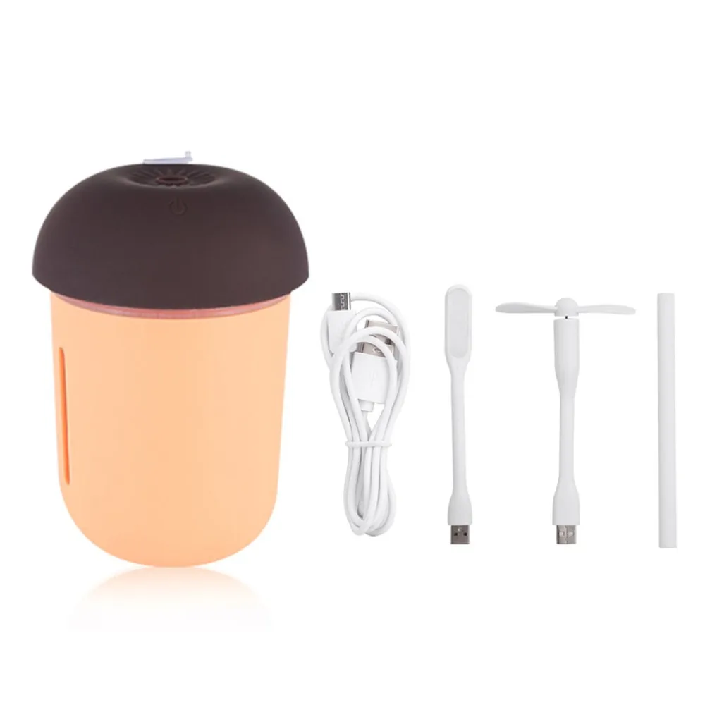 

Creative Mushroom Lamp LED Humidifier Home Air Diffuser Purifier Atomizer Essential Oil Diffuser Portable Mist Maker Skin care