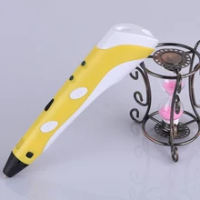 2017 New 3 D Printing Pen 3D Drawing Pen High Quality 3D Printing Doodle Printer Pen With Free ABS PLA Plastic Filament