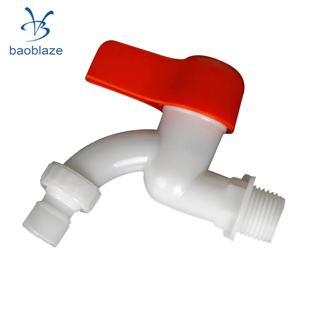 20mm Male Tread Plastic Water Faucets Yard Garden Washing Machine Water Taps, 3 Designs