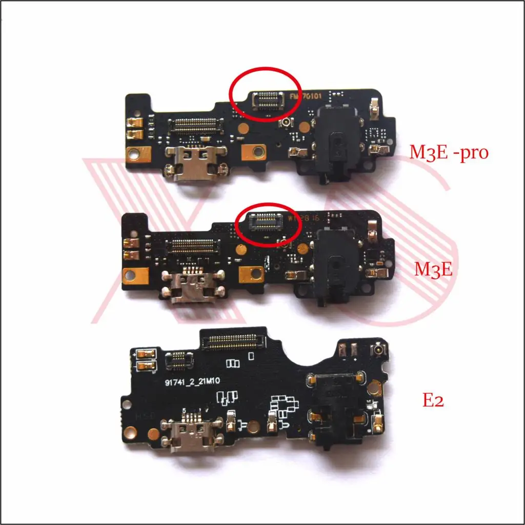 

for Meizu M3E E2 USB charging charger board connector flex cable For MEIZU meilan M3 E E2