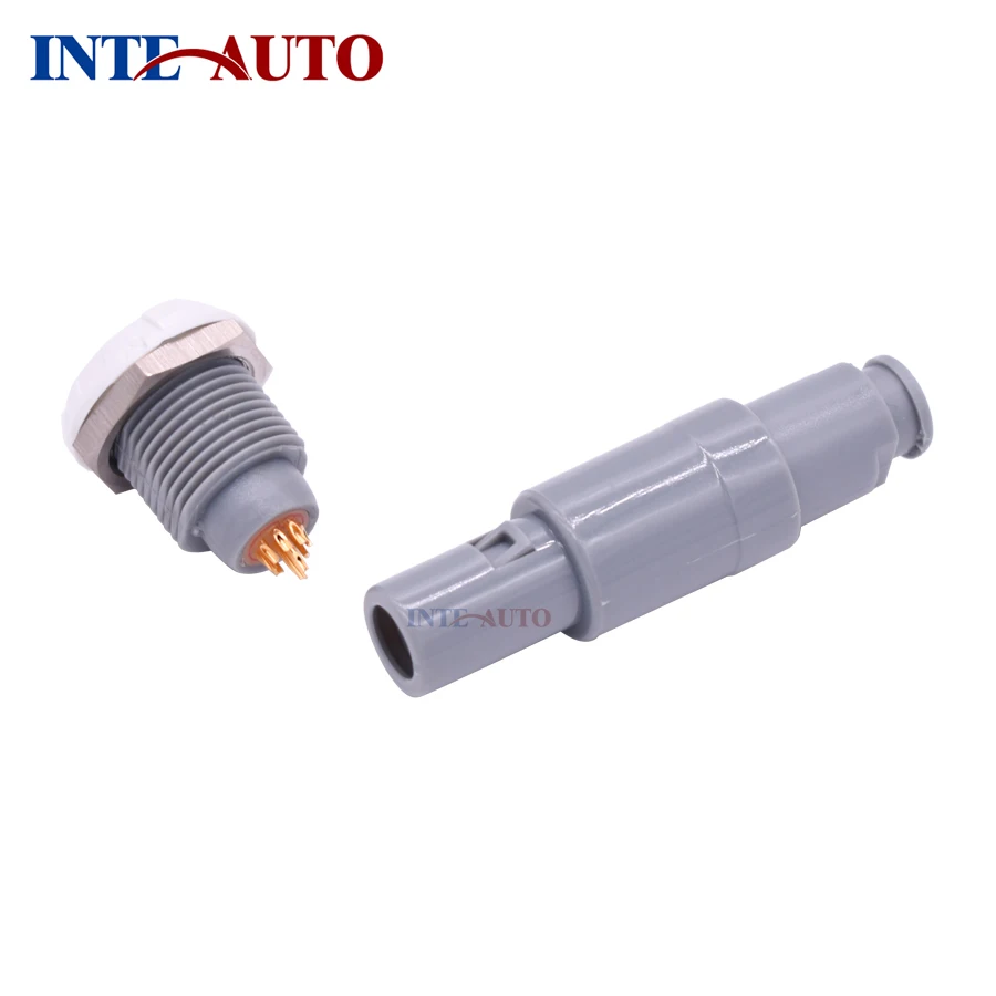 

1P M14 plastic Connector,circular push pull plug receptacle, compatible PAG PKG,RoHS certified,2,3,4,5,6,7,8,10,14 pin