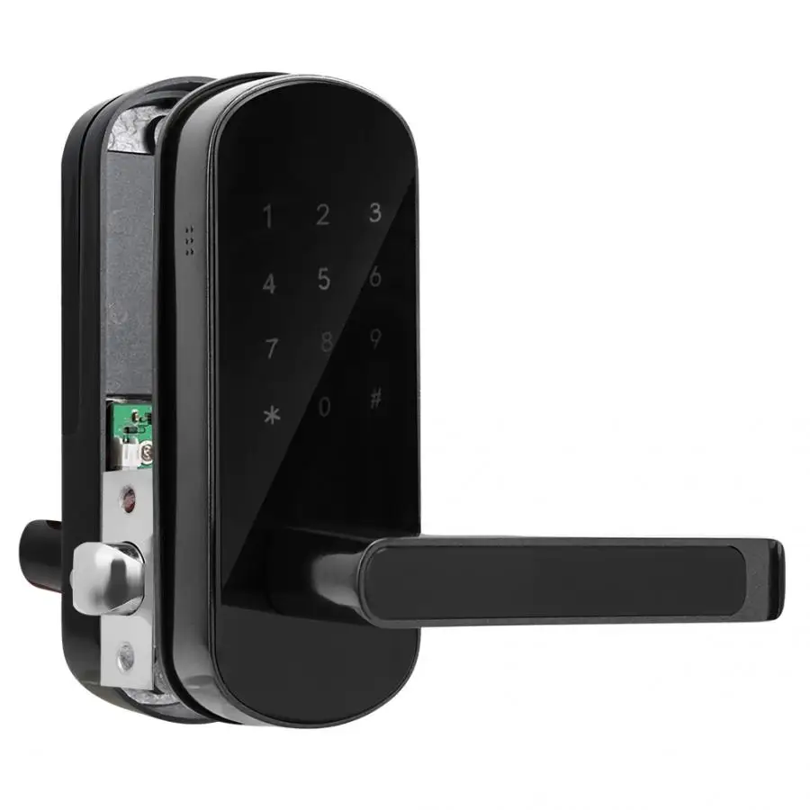 Электронный смарт замок для двери с приложением Bluetooth wi fi цифровой