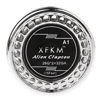 

XFKM 5m/Roll Flat Alien Clapton Heating Wires Coil For RDA RBA Rebuildable Atomizer