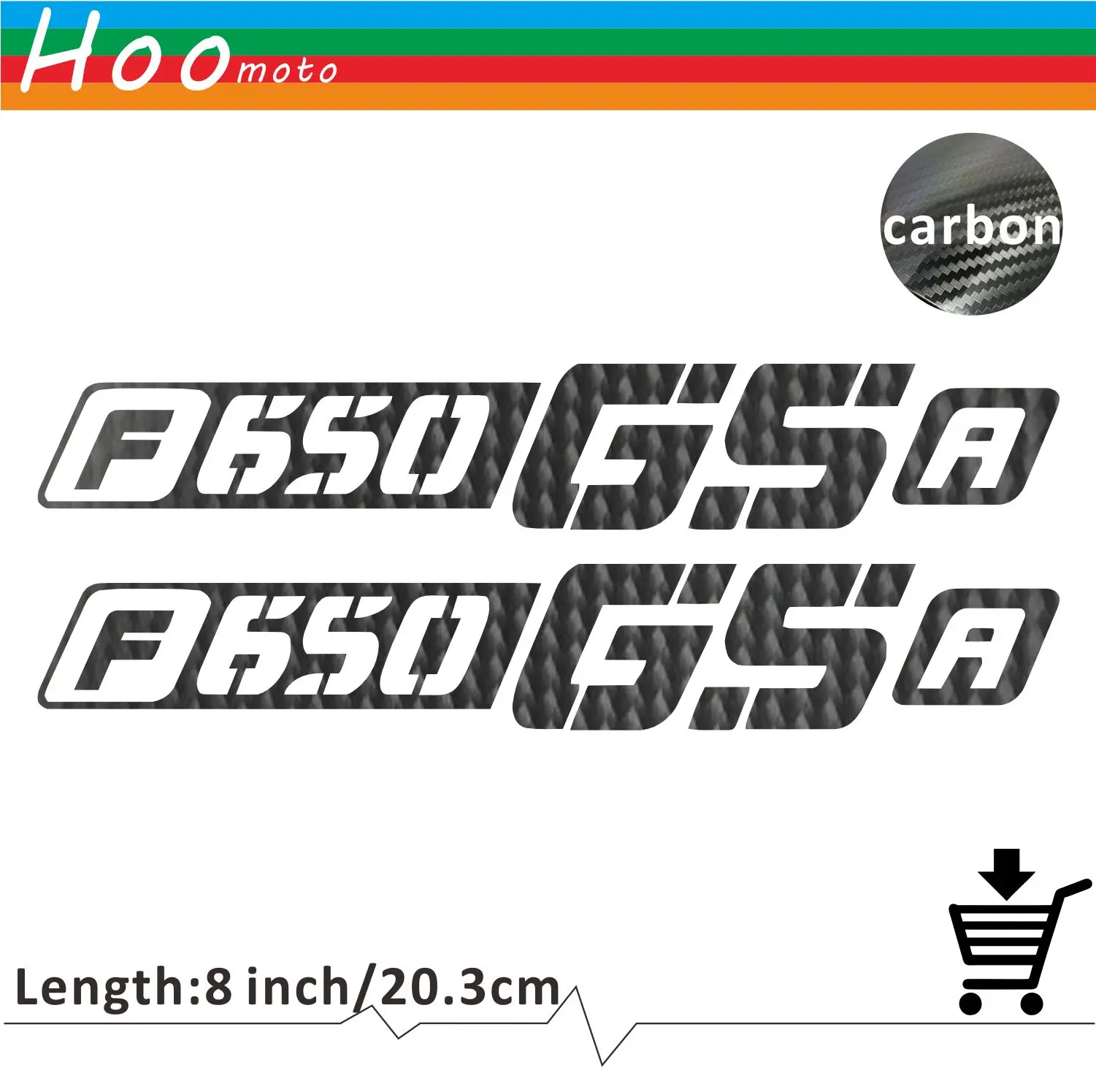 

For BMW F650GS F 650 GS A Motorcycle Sticker Decal Carbon Car Sticker Wheels Fairing Helmet 5D Carbon Fiber Sticker MOTO