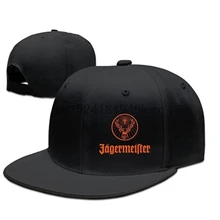 Классические Jagermeister плоские Бейсболки Шапки для унисекс