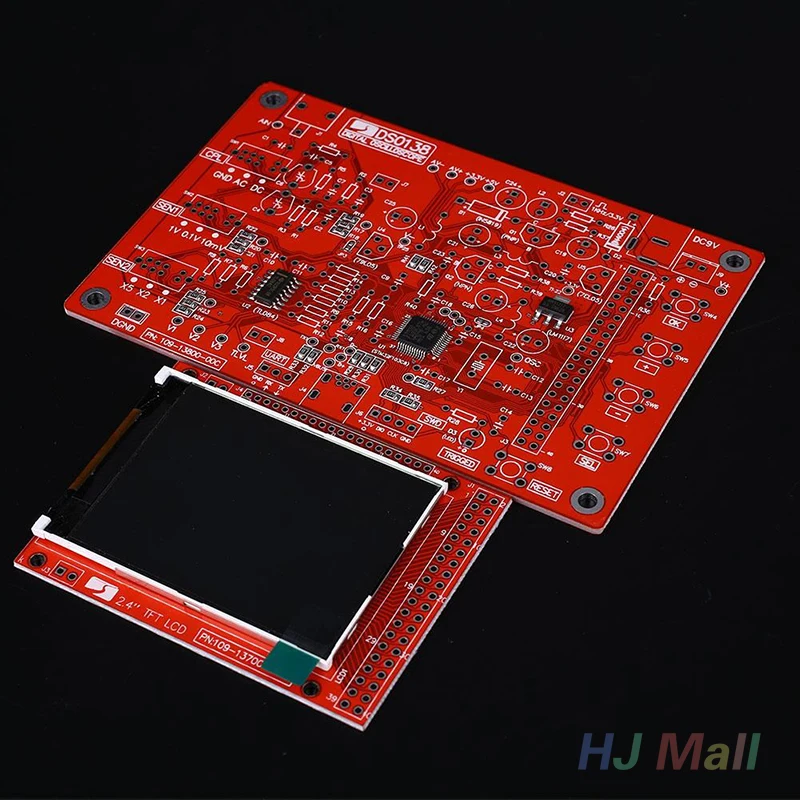 

Fully Assembled Soldered DSO138 2.4" Digital Oscilloscope Kit Set +DIY Case