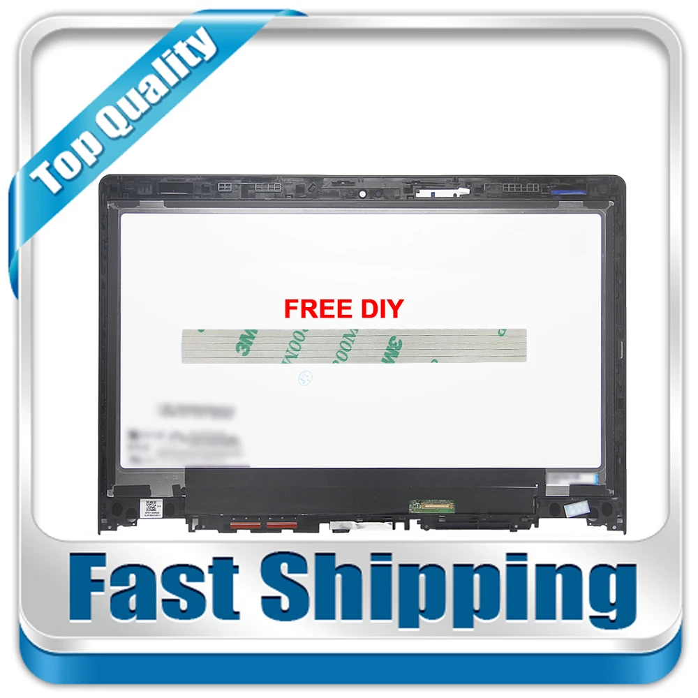 

New For Lenovo Yoga 3 14 5DM0G74715 80JH Replacement LCD Display Touch Screen Digitizer+Frame Assembly 14-inch